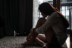 A girl feeling sad
