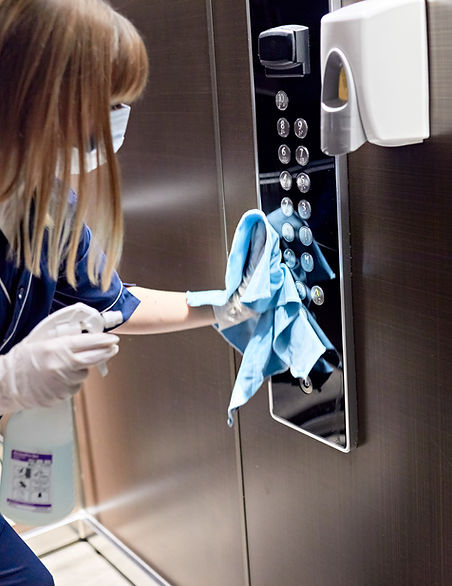 Cleaning Elevator