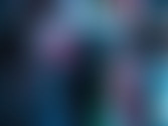 A person under a see through umbrella