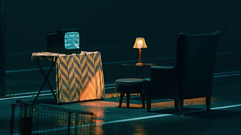 Televisión en el estacionamiento