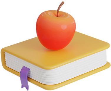 Apple On Book
