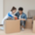 Couple Packing Boxes