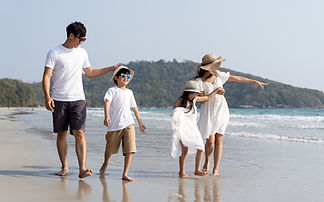 Familia de vacaciones