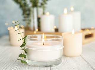 Élégant présentoir à bougies