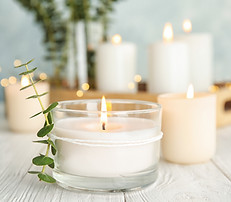 Elegant Candle Display