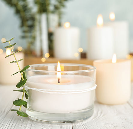 Elegant Candle Display