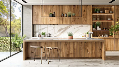 Modern Wooden Kitchen Decor