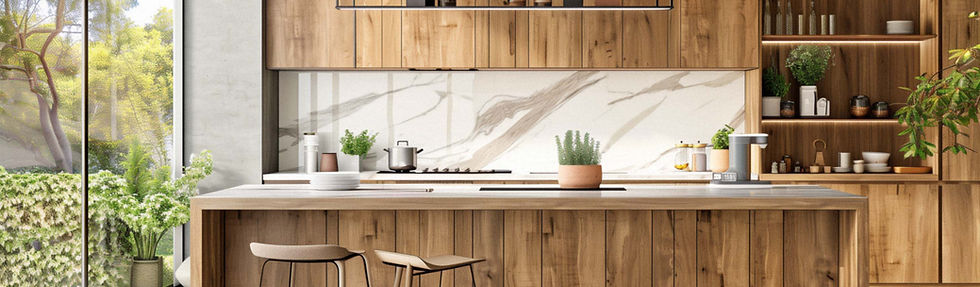 Modern Wooden Kitchen Decor