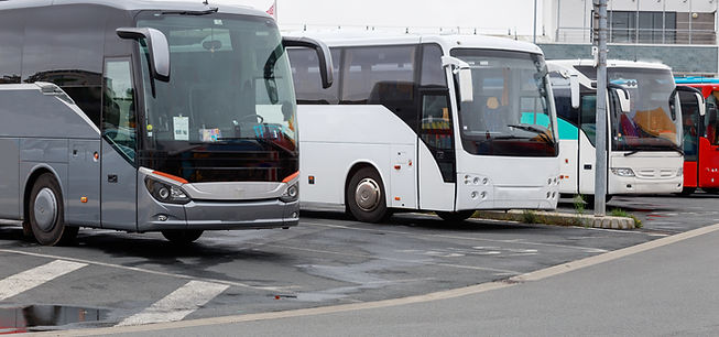 Parked Buses