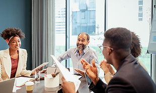 Friendly Business Team