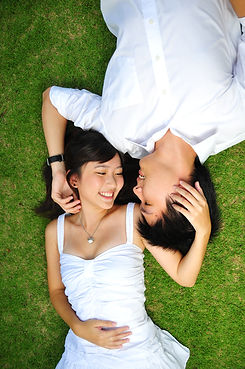 Couple Facing Each Other