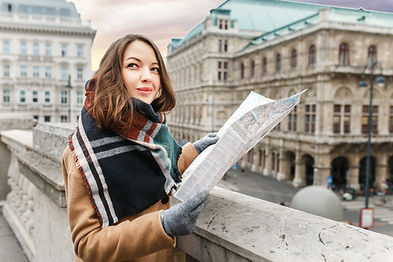 Touristin in Wien
