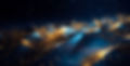 Blue and Gold Particles