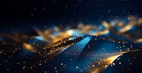 Blue and Gold Particles