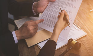 Judges Examining Document