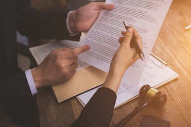 Judges Examining Document