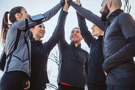 Group Workout High-Five