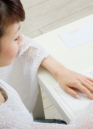 Ausfüllen eines Formulars