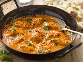 Healthy butter chicken