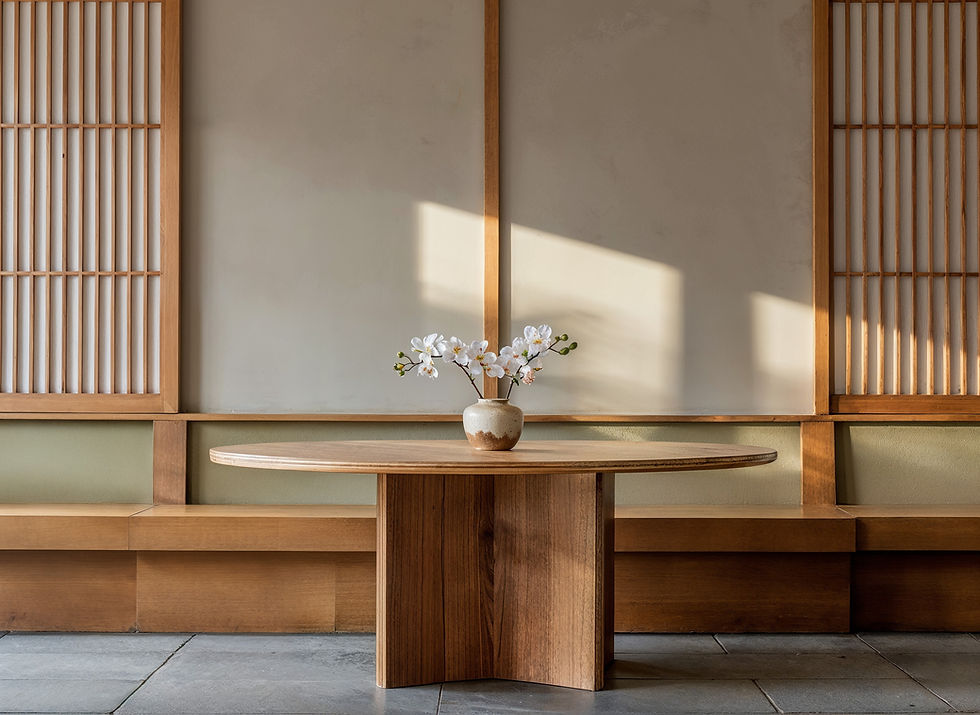 Configuration de table minimaliste