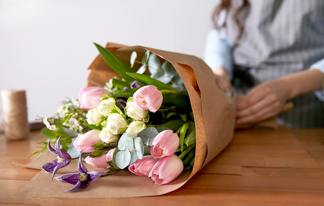 Flower Bouquet Assembly
