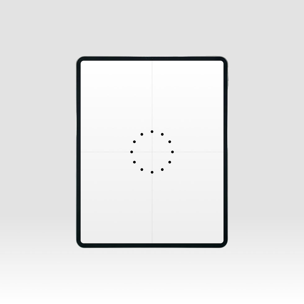 Minimalist White Frame