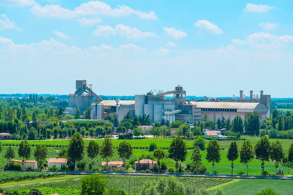 Industrial Facility Landscape