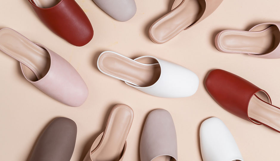 Shoes Composition Top View