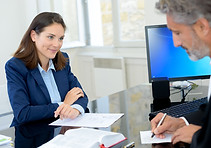 Business information desk