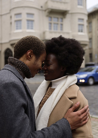Couple en plein air