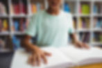 Reading Braille Book