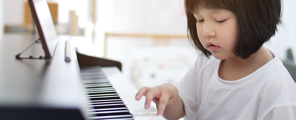 Child Playing Piano