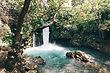 Serene Forest Waterfall