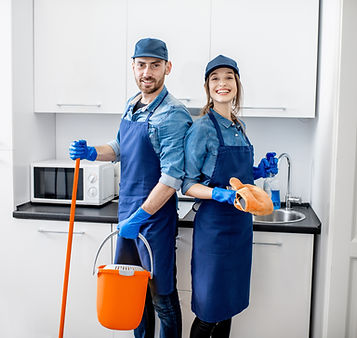 Cleaning Team Portrait
