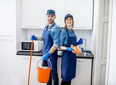 Cleaning Team Portrait