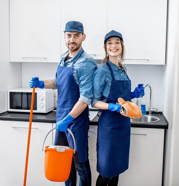 Cleaning Team Portrait