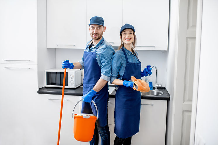 Cleaning Team Portrait