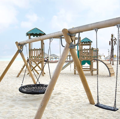 Beach Playground Swing