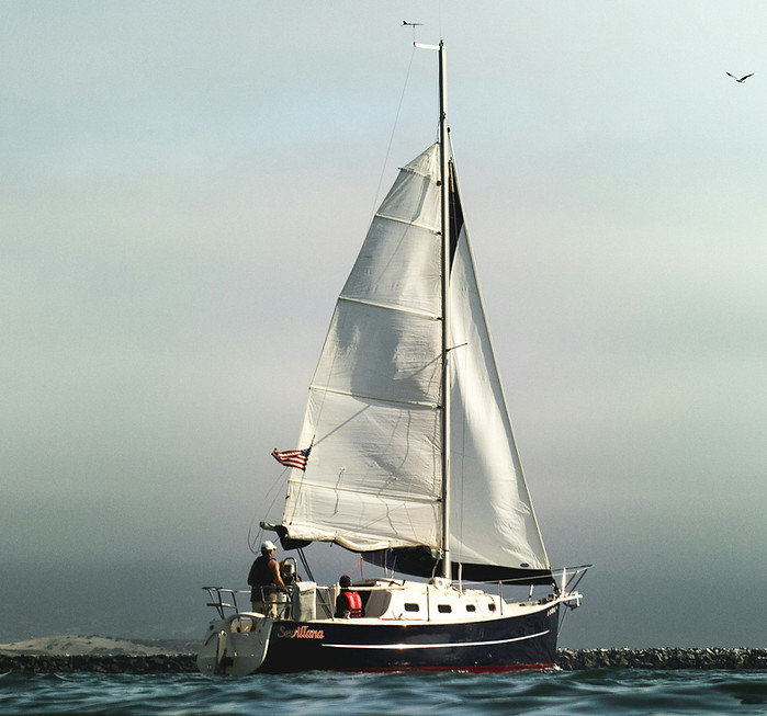 Sailboat On Water
