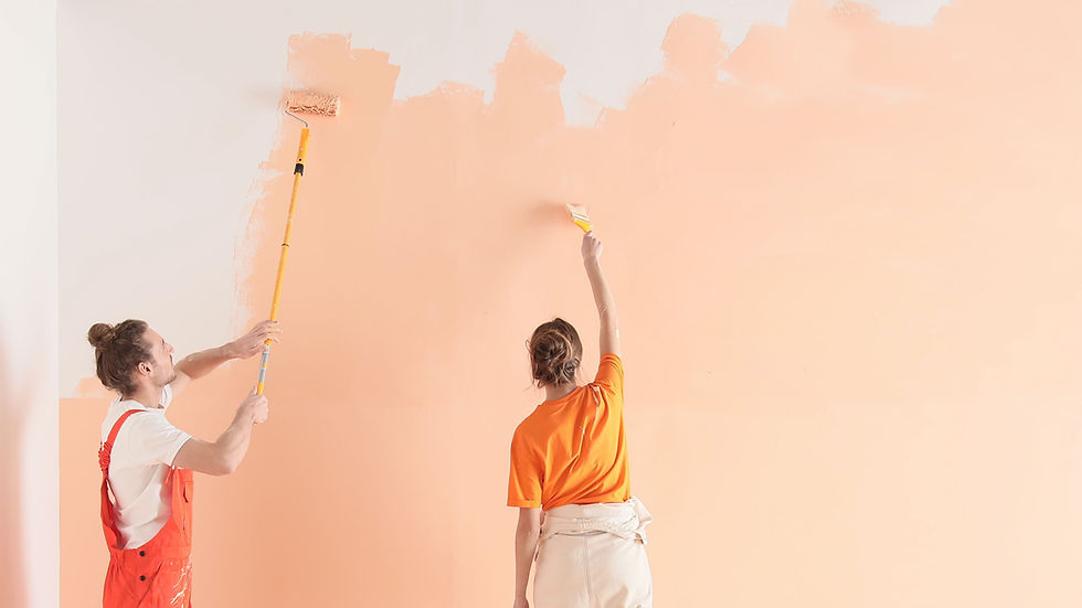 Interior and exterior painting services by licensed remodeling contractor