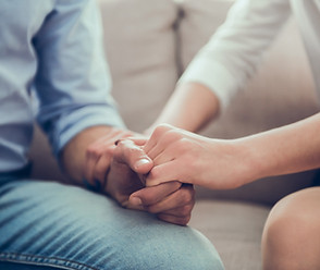 Holding hands