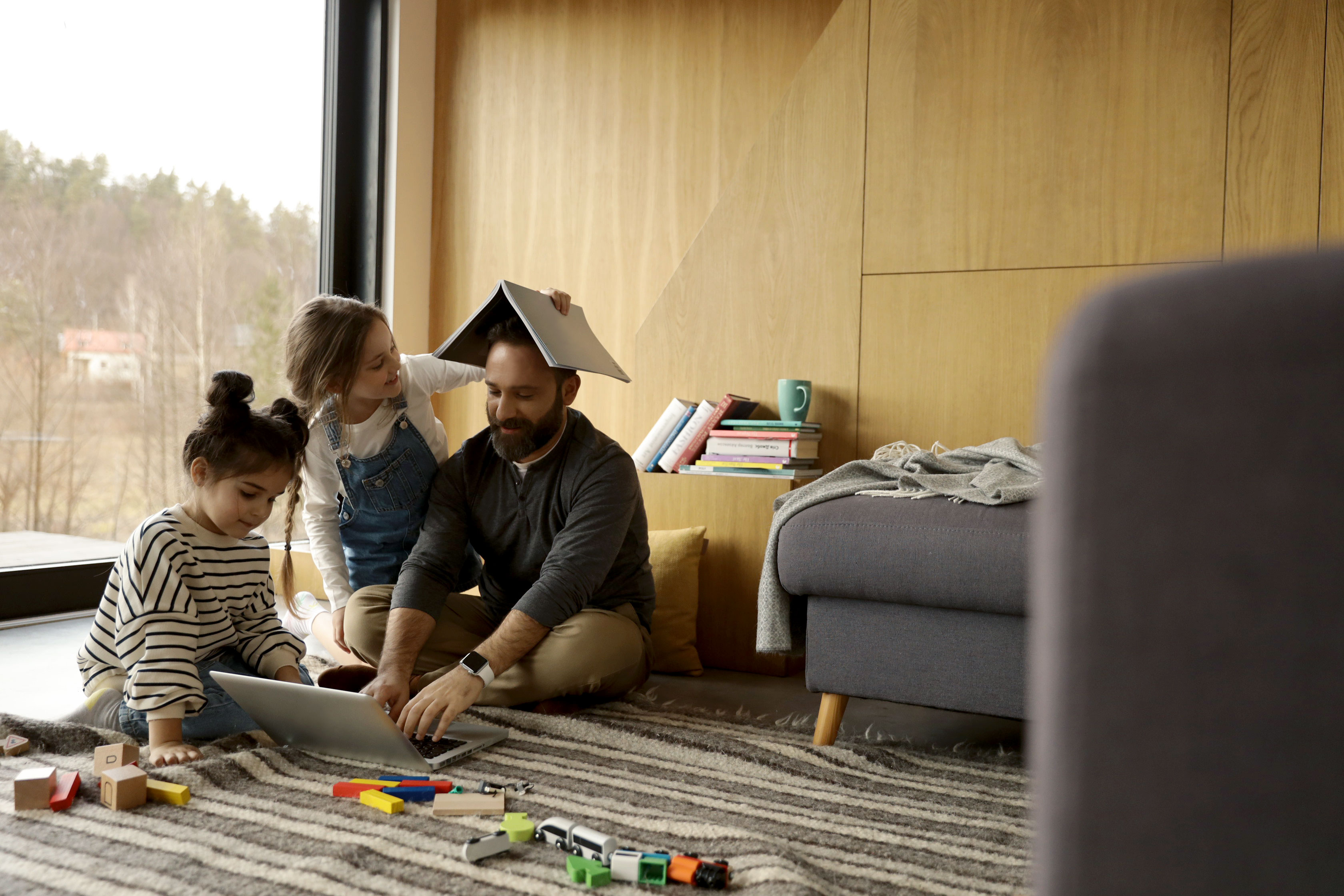 Activités familiales à la maison