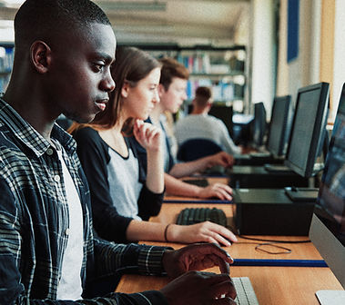 Students Using Computers