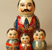 Muñecas rusas de anidación