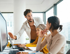 Spotkanie dotyczące współpracy zespołu