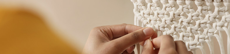Weaving Macrame