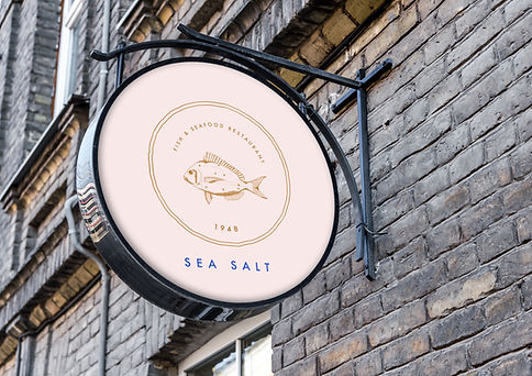 Seafood Restaurant Sign