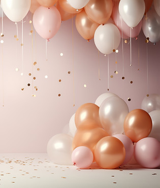 Elegant Balloon Celebration Backdrop