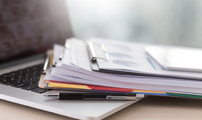 Desk With Paperwork