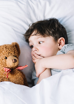Boy with Teddy Bear